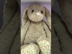 Удобный младенец плюша обувает кролика младенческого младенца 9км греет белые ботинки